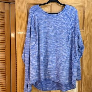 Tek Gear Women's Blue Heathered Sweatshirt